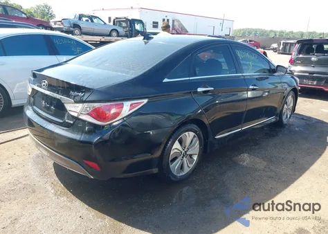 2013 Hyundai Sonata Hybrid Limited from USA, damaged, VIN KMHEC4A42DA072884